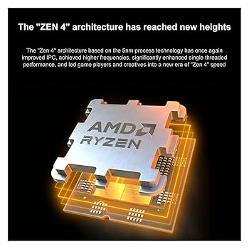 AMD Ryzen RYZEN™R7 7800X3D Processador De Jogos Sem
